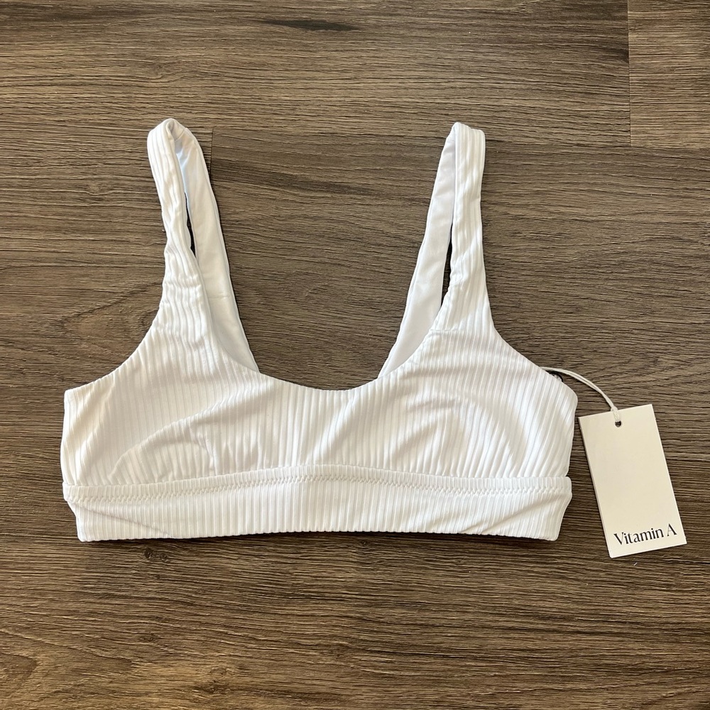 NWT Women’s Vitamin A White Bikini